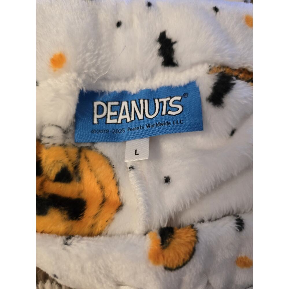 New Berkshire Peanuts Snoopy Halloween Lounge Pants Large Inseam 30" - Picture 5 of 8